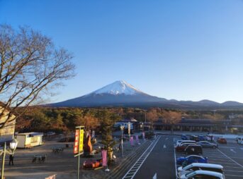 展望台からの富士山